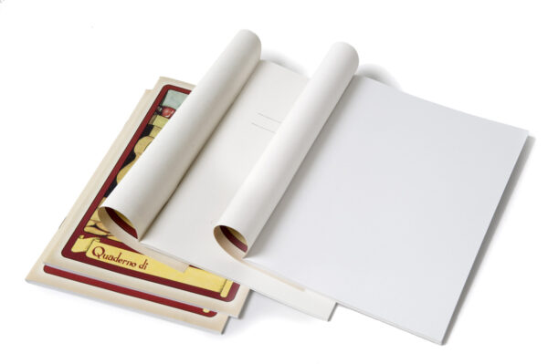 Quaderno A5 neutro "Pinocchio" in cartoncino e carta riciclata 4 soggetti assortiti. - immagine 4