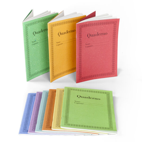 Quaderno A5 neutro "Quaderni" copertina morbida in Cartapaglia colori assortiti. - immagine 2