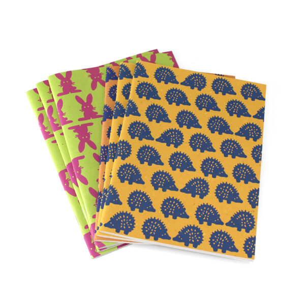 Quaderno A5 a righe "Pups" copertina morbida in Cartapaglia e carta riciclata 2 col. ass.. - immagine 2