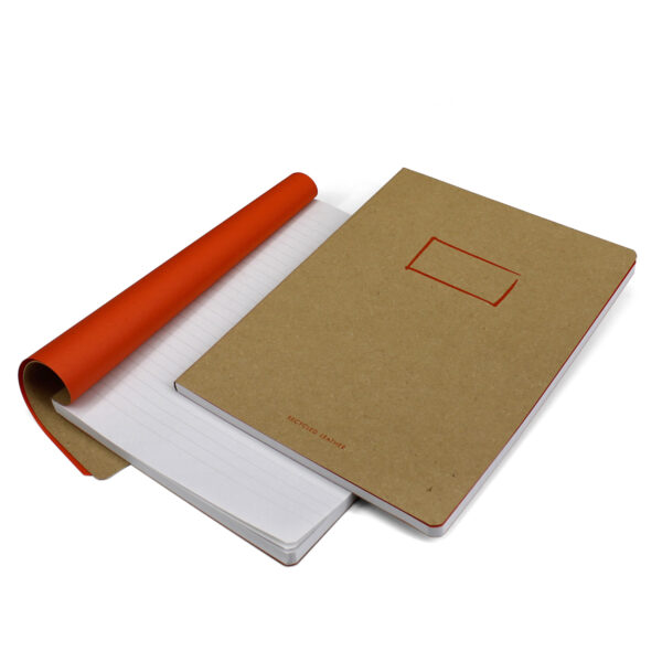 Quaderno a righe "Writing by Ricuoio" copertina morbida in Ricuoio®- carta riciclata. - immagine 2