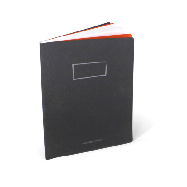 Quaderno a righe "Writing by Ricuoio" copertina morbida in Ricuoio®- carta riciclata. - immagine 3