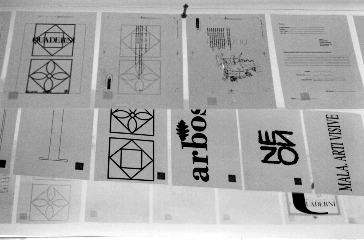 immagini della mostra quaderni di Milano