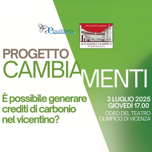 La compensazione dell’impronta di carbonio diventa locale grazie al progetto CAMBIAMENTI