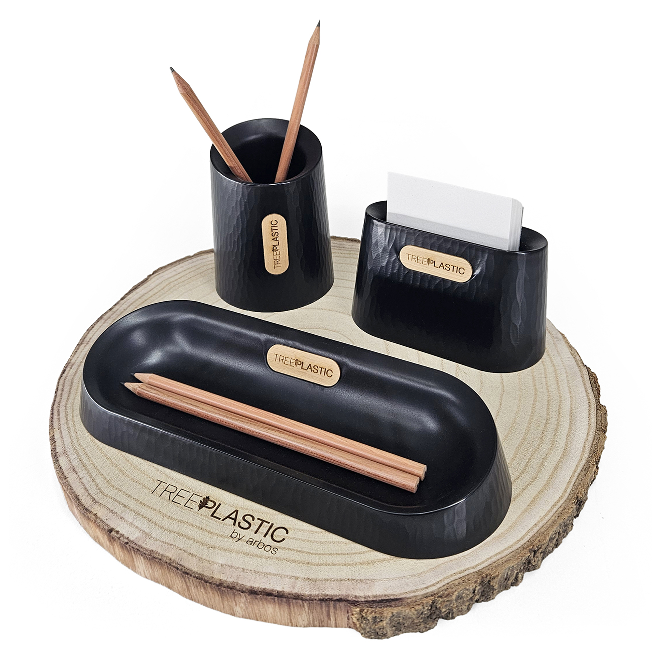 Portafoglietti Treeplastic con ricarica, inserto in legno, confezione regalo con libretto garanzia - immagine 7