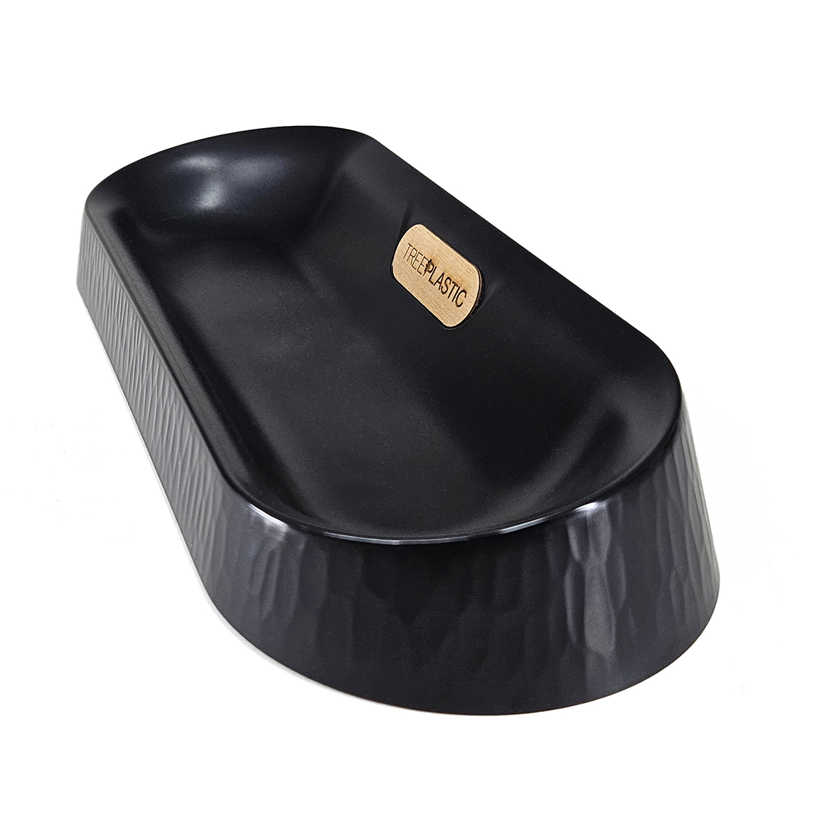 Vaschetta svuotatasche Treeplastic, inserto in legno, confezione regalo con libretto garanzia - immagine 3