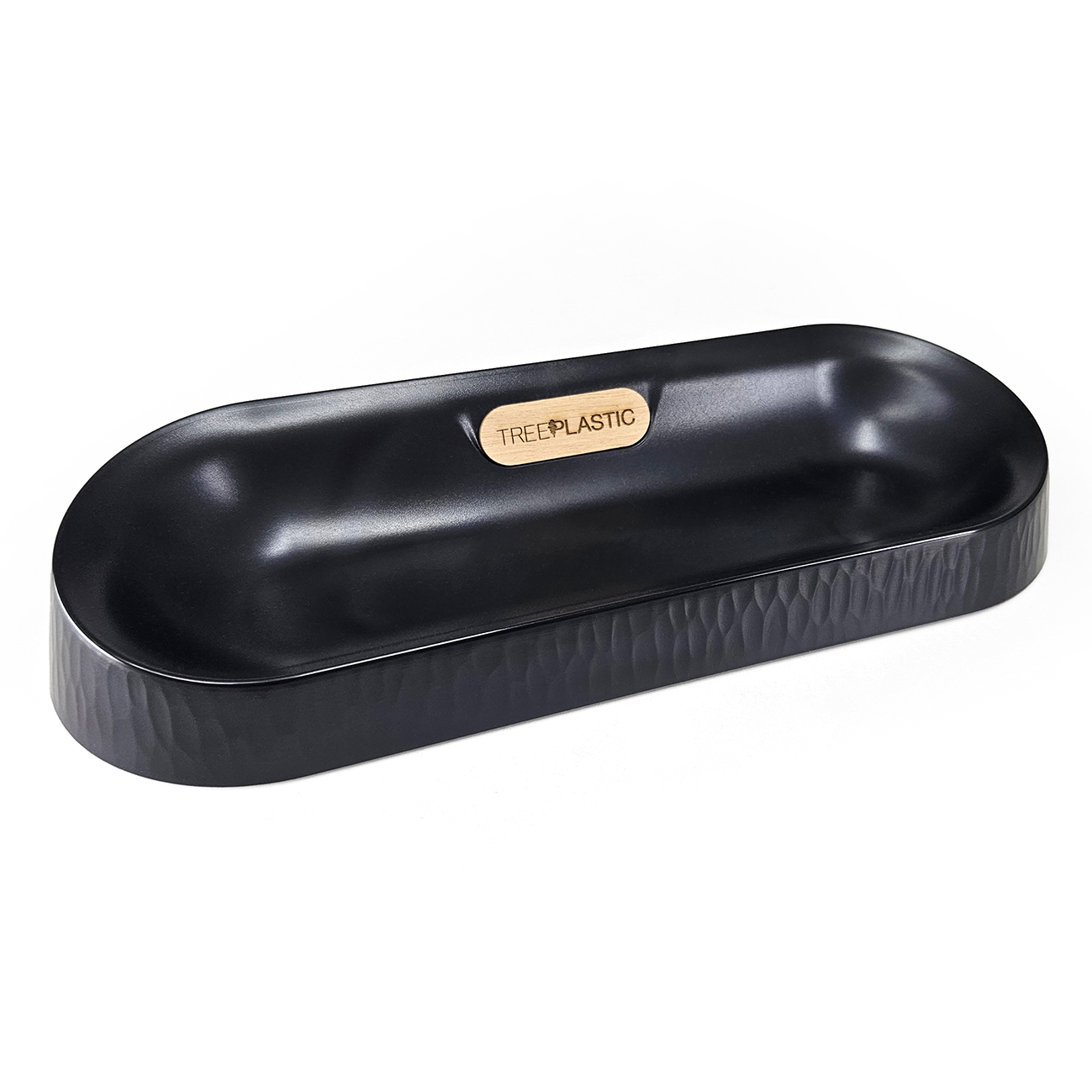 Vaschetta svuotatasche Treeplastic, inserto in legno, confezione regalo con libretto garanzia - immagine 6