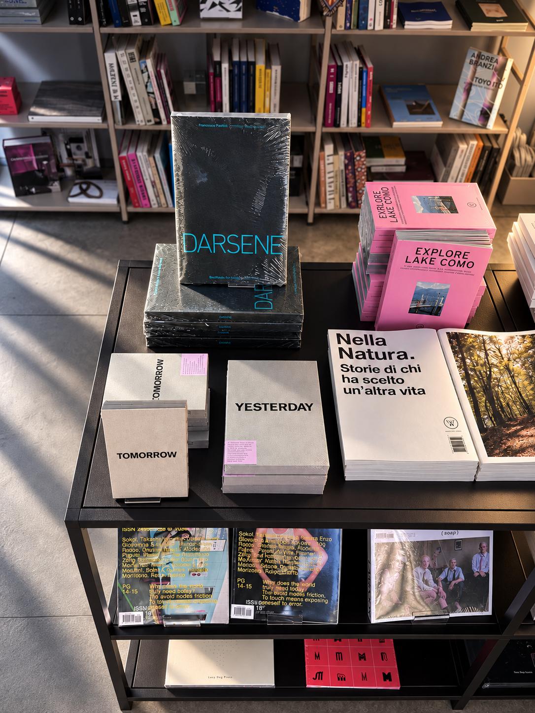 desgin sostenibille - taccuini Yesterday Tomorrow al Lake Como Design Festival
