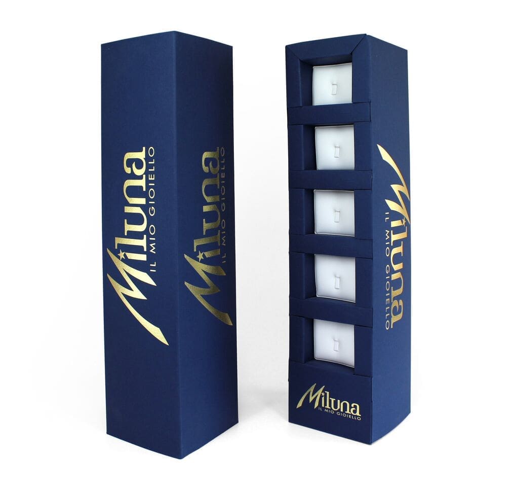 Miluna e Yukiko: packaging for Italian luxury jewellery