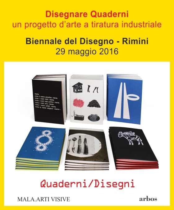 Presentiamo Quaderni/Disegni @Biennale del Disegno – Rimini